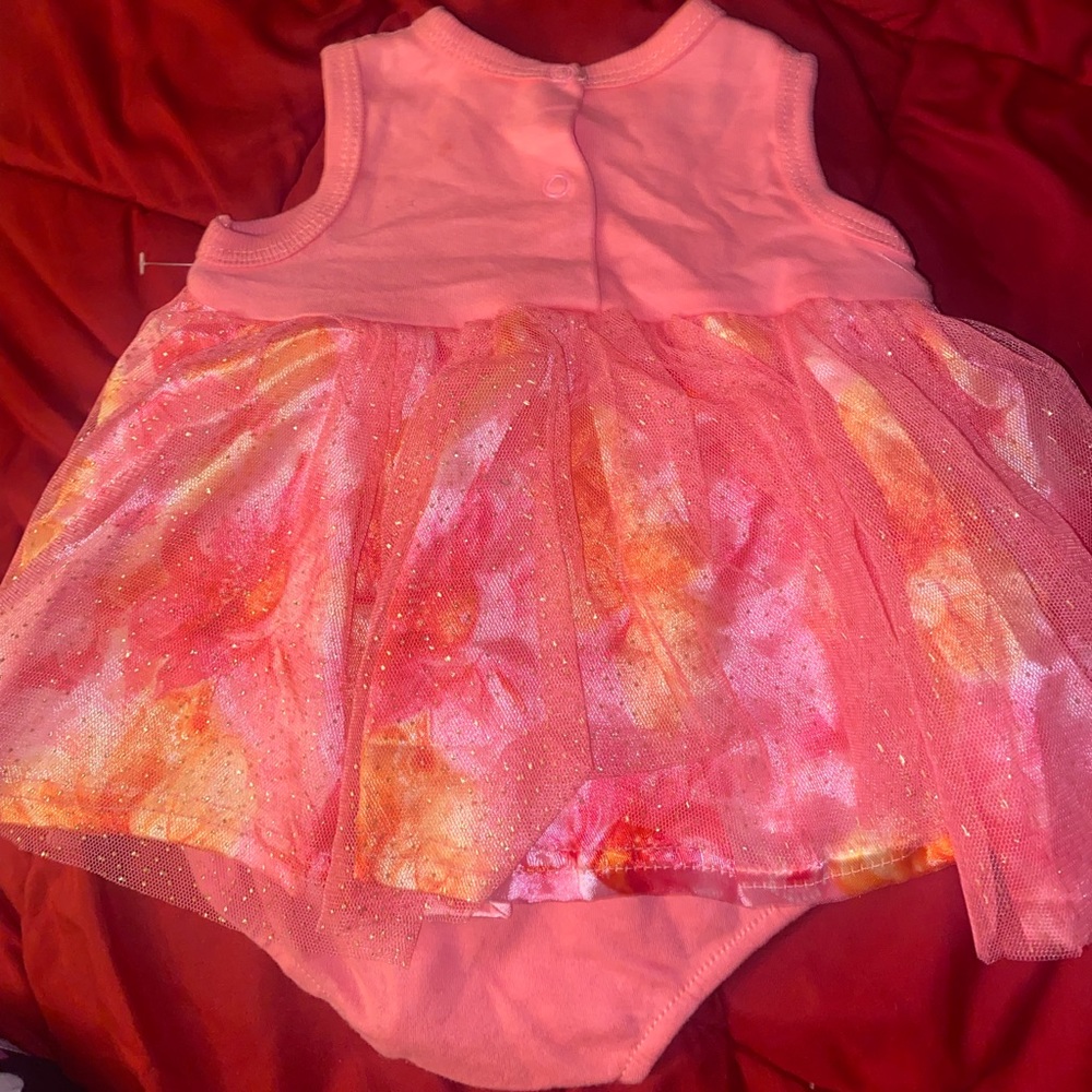 Size 3-6 months pink dress